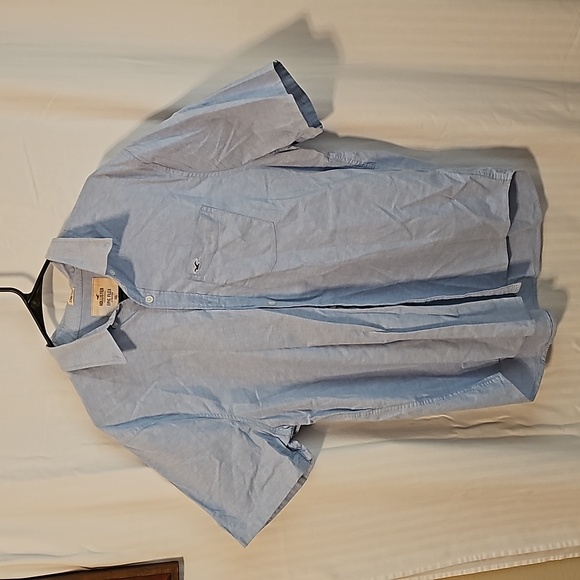 Hollister, short sleeved, button down, shirt - Picture 1 of 4